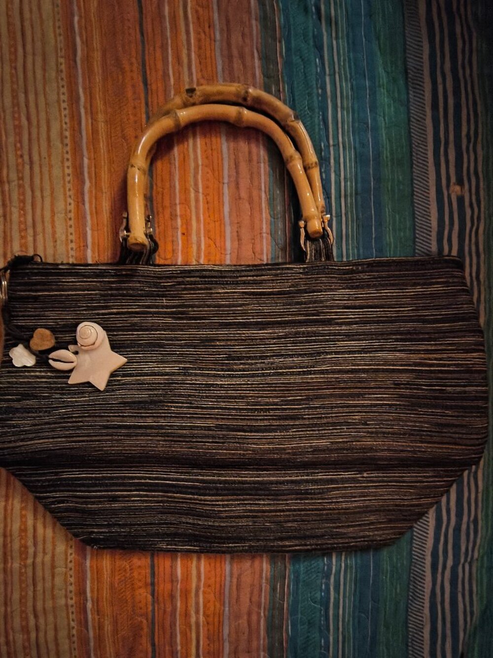 Bamboo Handle Bag